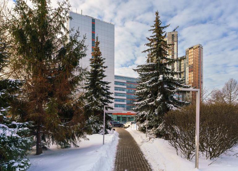 Кругозор, строение 1: Вид территории